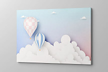 Obraz do detskej izby Letiace balóny 1493